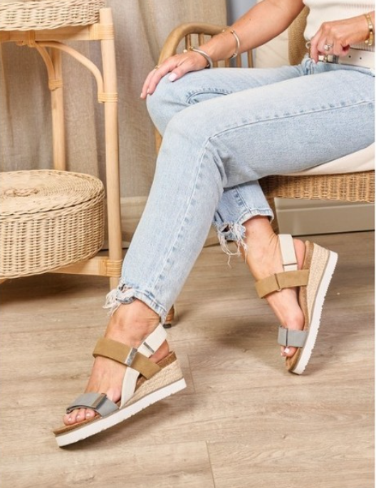 Corkys "Roadie" Wedge Sandal