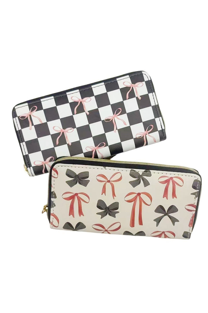 Bow-Tie Babe Zip Wallet