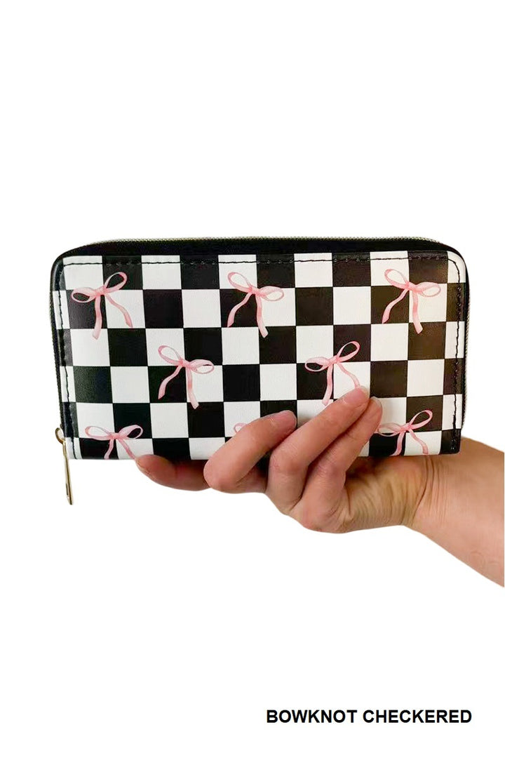 Bow-Tie Babe Zip Wallet