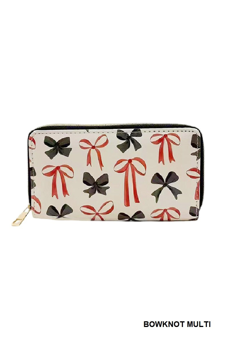 Bow-Tie Babe Zip Wallet