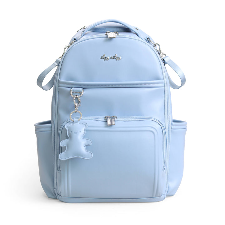 Itzy Ritzy - *NEW* Teddy Blue Boss Plus™ Backpack Diaper Bag