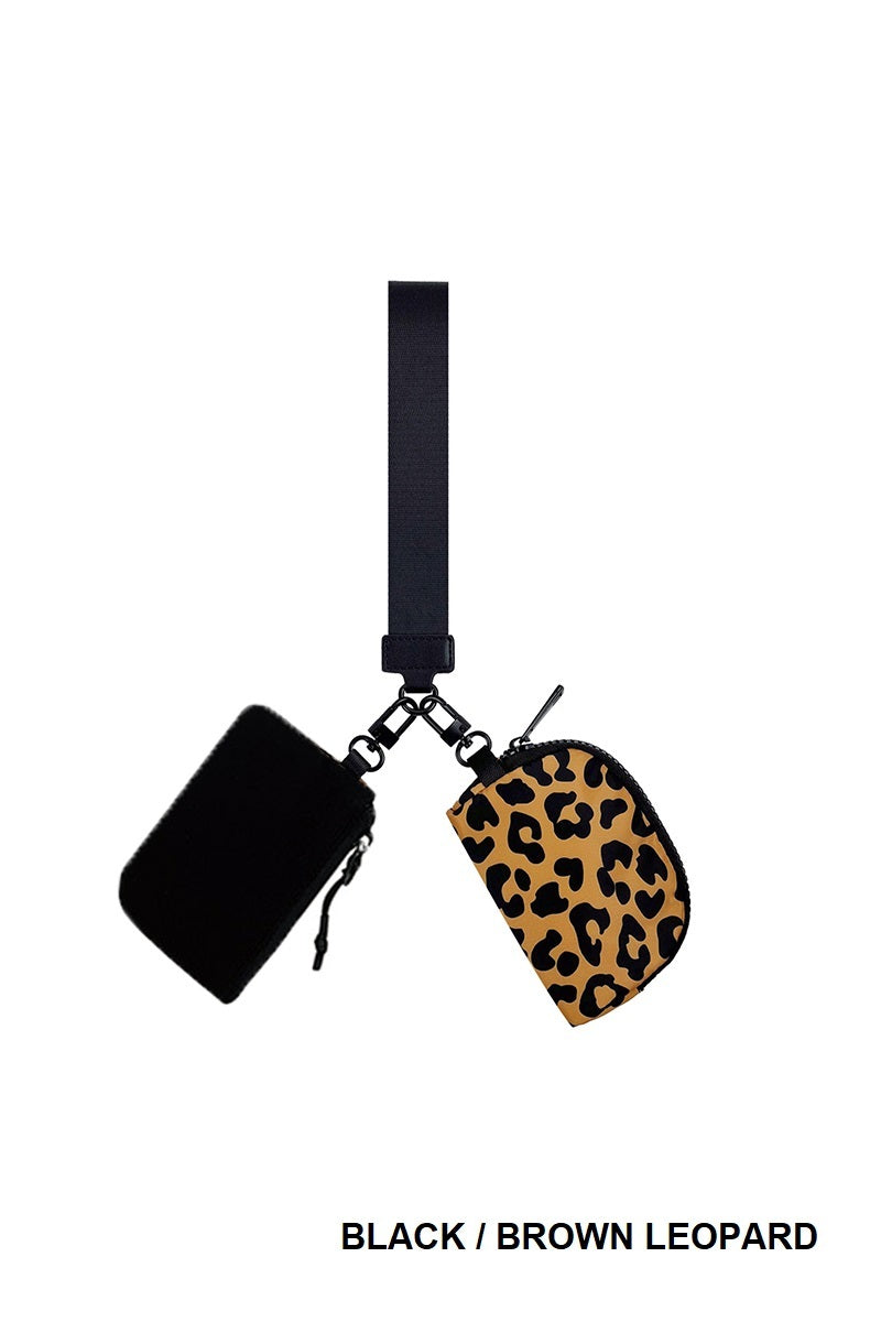 Pocket Duo Wristlet Set — Grab-and-Go Mini Pouches