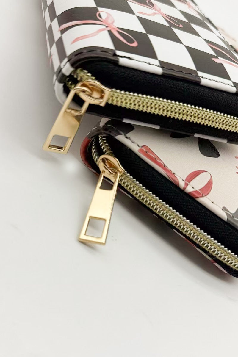 Bow-Tie Babe Zip Wallet