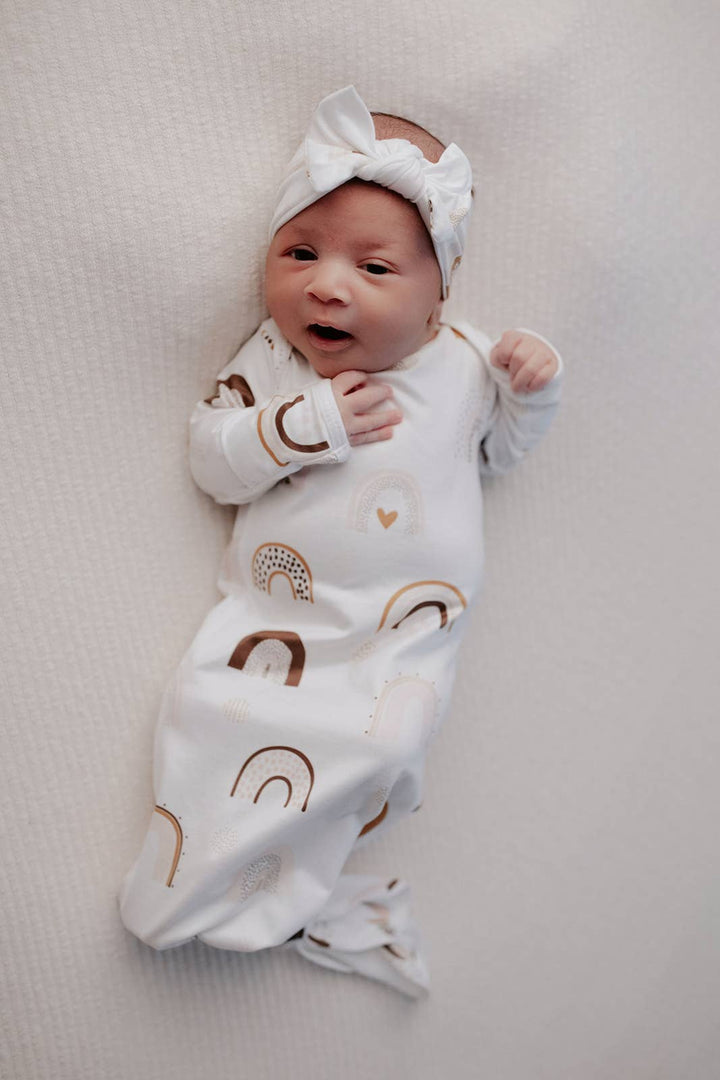 Bamboo - Rainbow Knotted Soft Gown