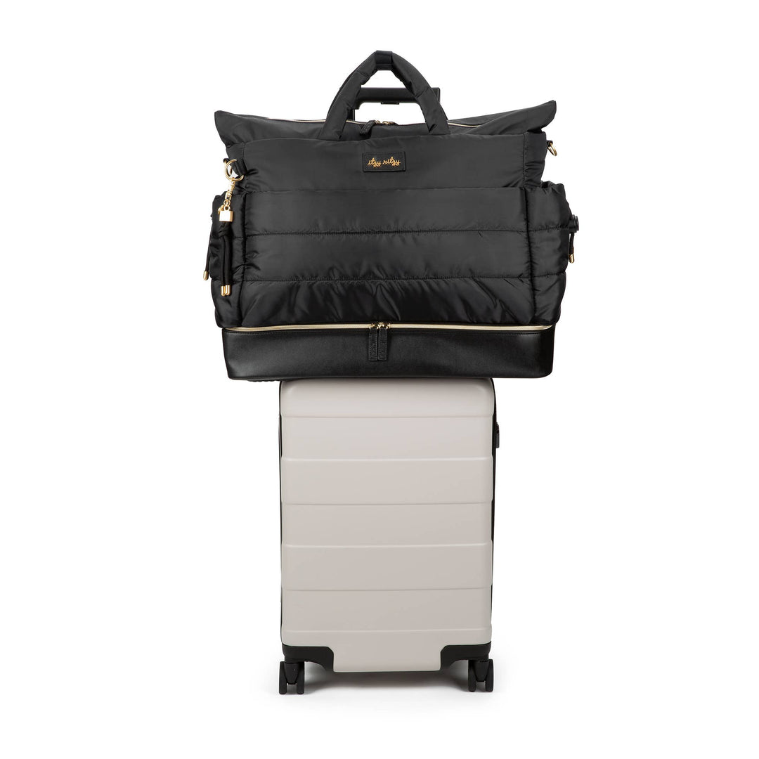 Itzy Ritzy - Dream Weekender™ Midnight Black Diaper Bag