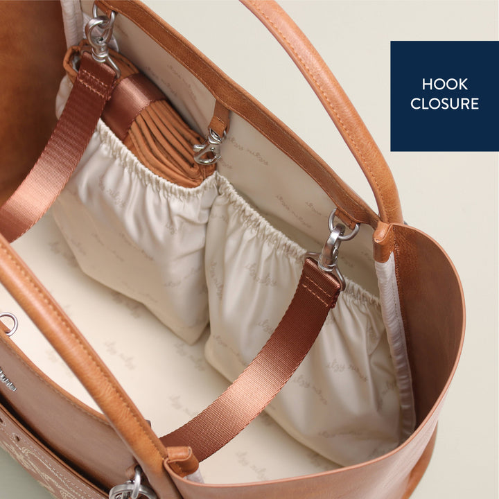 Itzy Ritzy - *NEW* Nash Saddle Boss Tote™ - Western Vegan Leather Tote