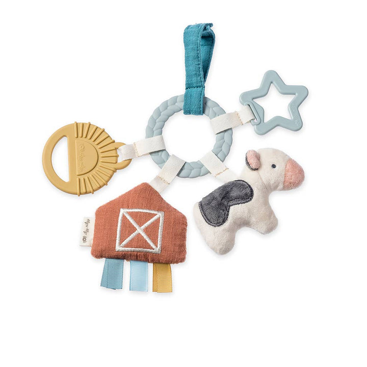 Itzy Ritzy - Bitzy Busy Ring™ Teething Activity Toy: Farm