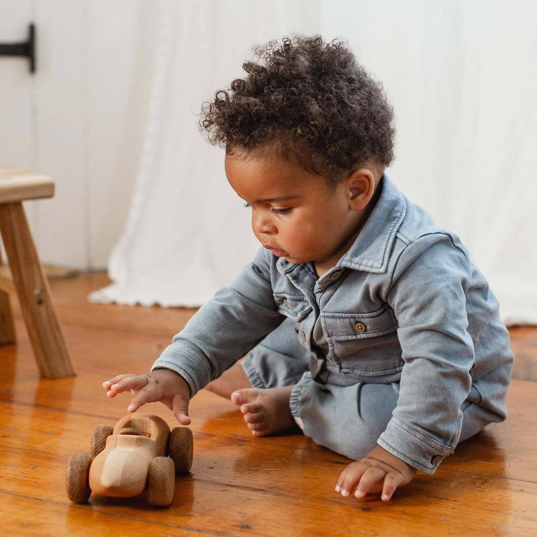 Burt's Bees Baby - Acid Wash Infant Jumpsuit
