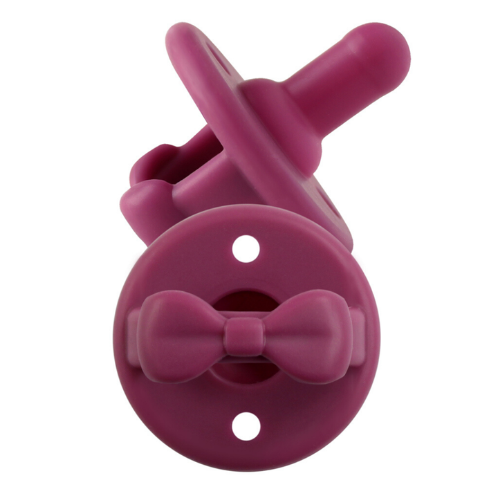Itzy Ritzy Sweetie Soother™ Pacifier Sets (2-pack): Toast + Buttercream Braids