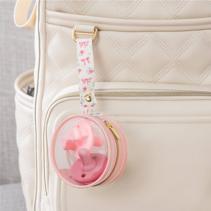 Itzy Ritzy Itzy Paci Case™ - Ribbons & Roses