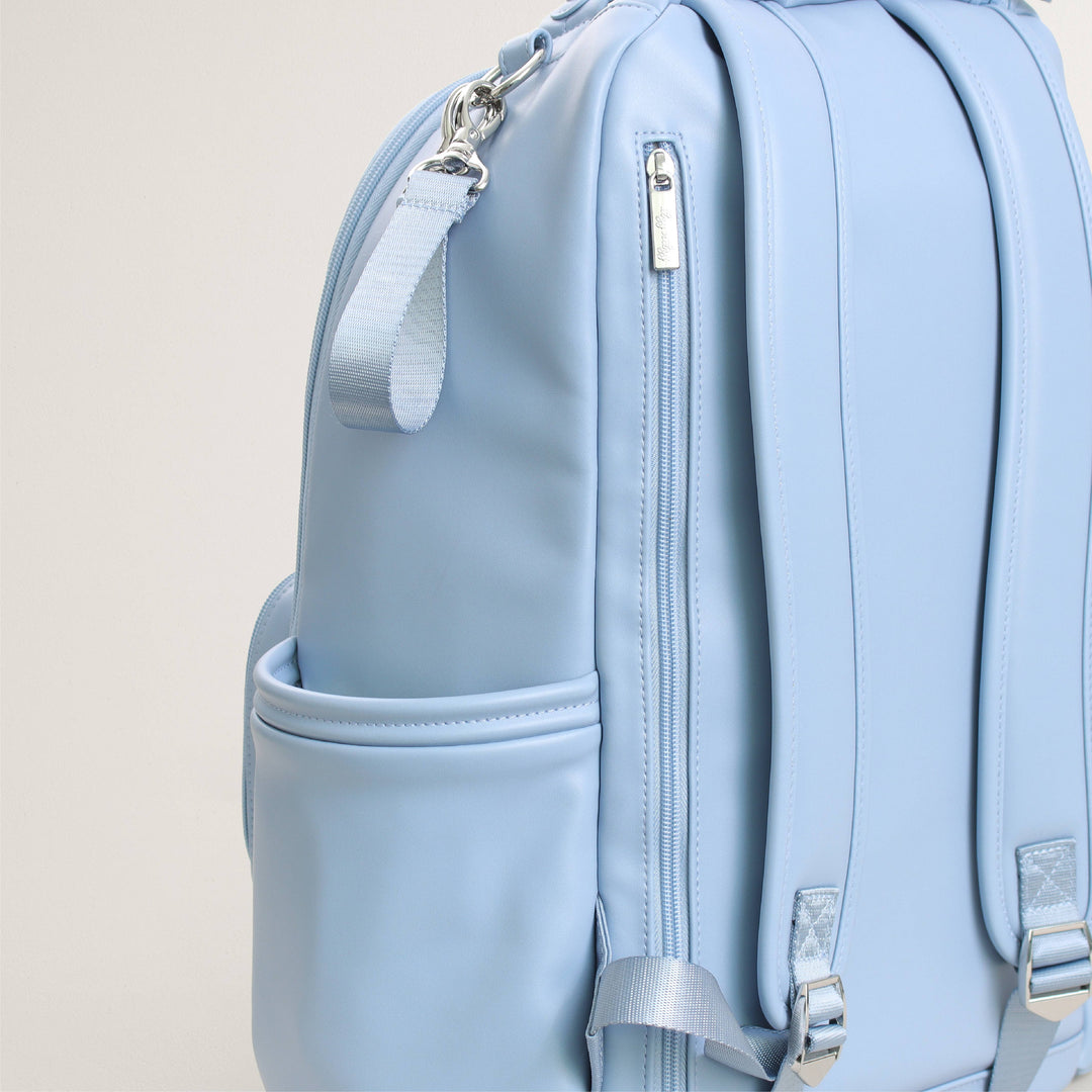 Itzy Ritzy - *NEW* Teddy Blue Boss Plus™ Backpack Diaper Bag
