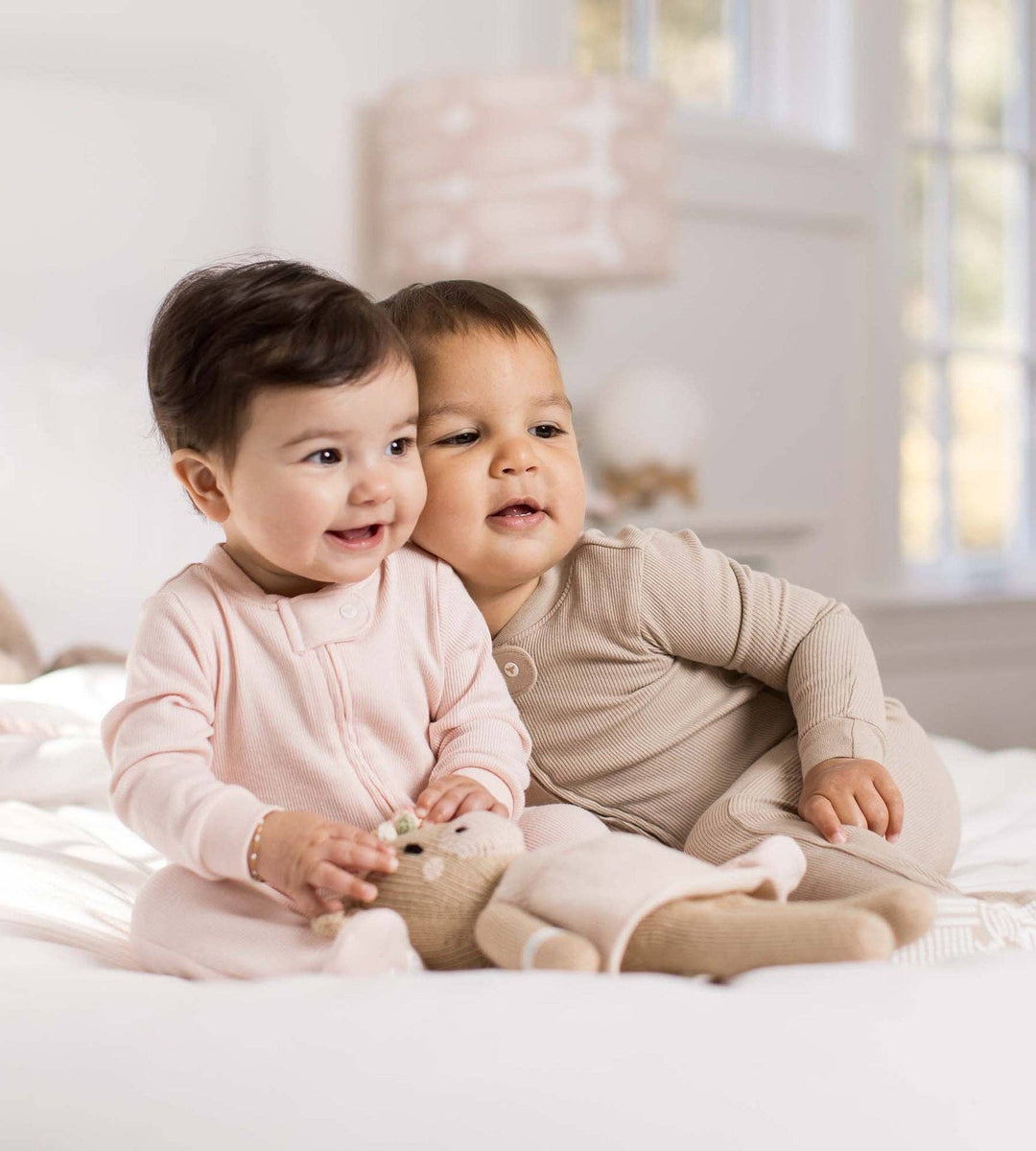 Burt's Bees Baby - Solid Rib Organic Cotton Sleep & Play - Hummus