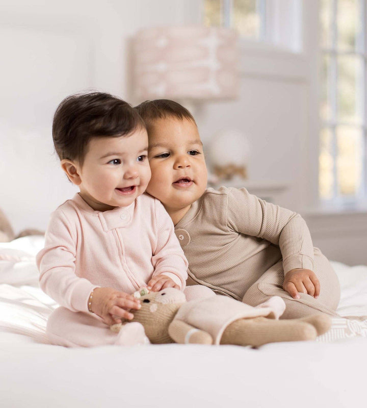Burt's Bees Baby - Solid Rib Organic Cotton Sleep & Play - Hummus