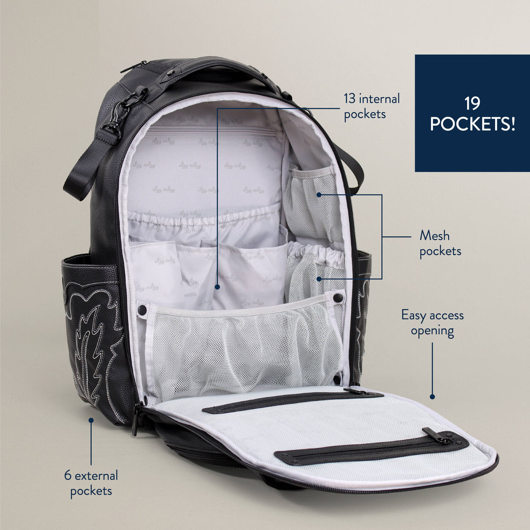 Itzy Ritzy -  Nash Outlaw Boss Plus™ Western Backpack Diaper Bag