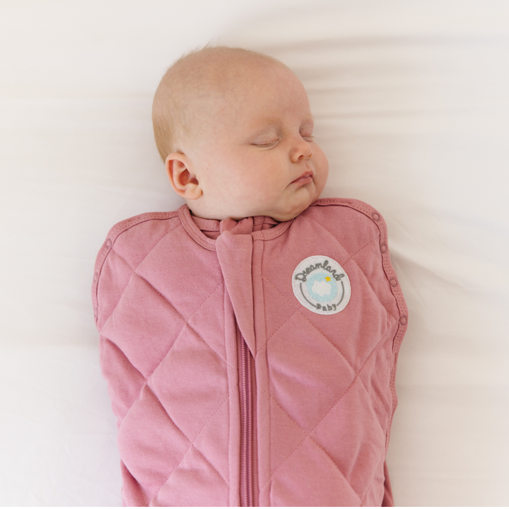 Dreamland Baby - Dream Weighted Sleep Swaddle - Dusty Rose