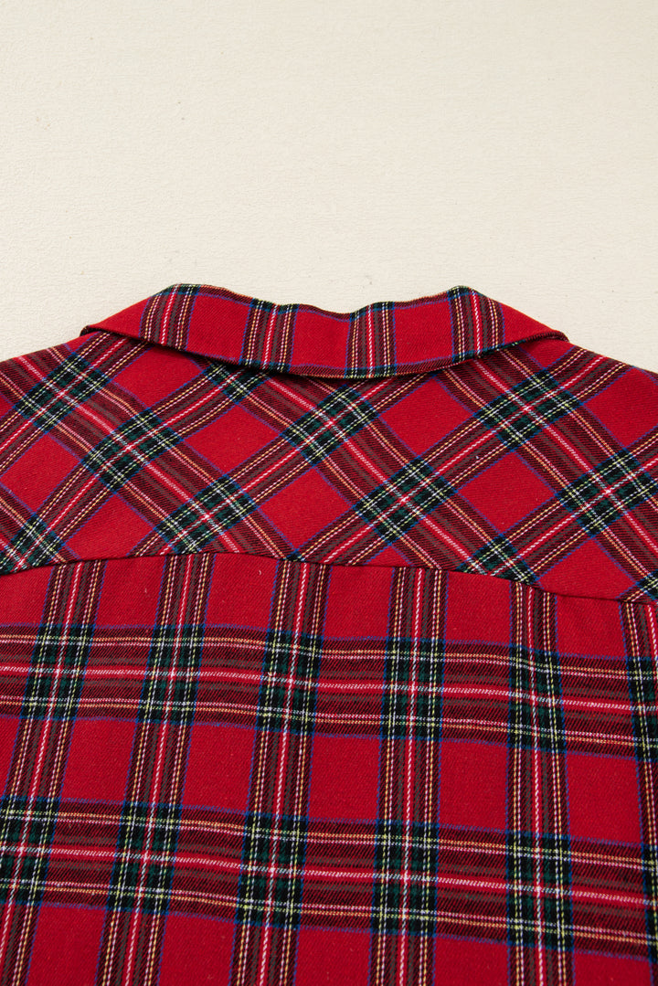 🎄 Luke & Estelle “Holiday Cheer Plaid PJ Set” – Cozy Up in Boutique Style ❤️💚