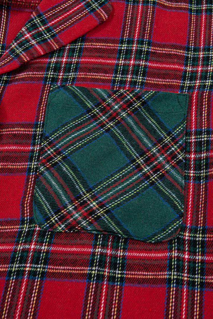 🎄 Luke & Estelle “Holiday Cheer Plaid PJ Set” – Cozy Up in Boutique Style ❤️💚