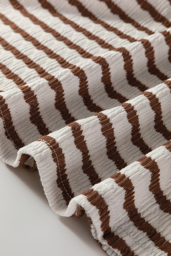 Salted Caramel Stripe Hoodie