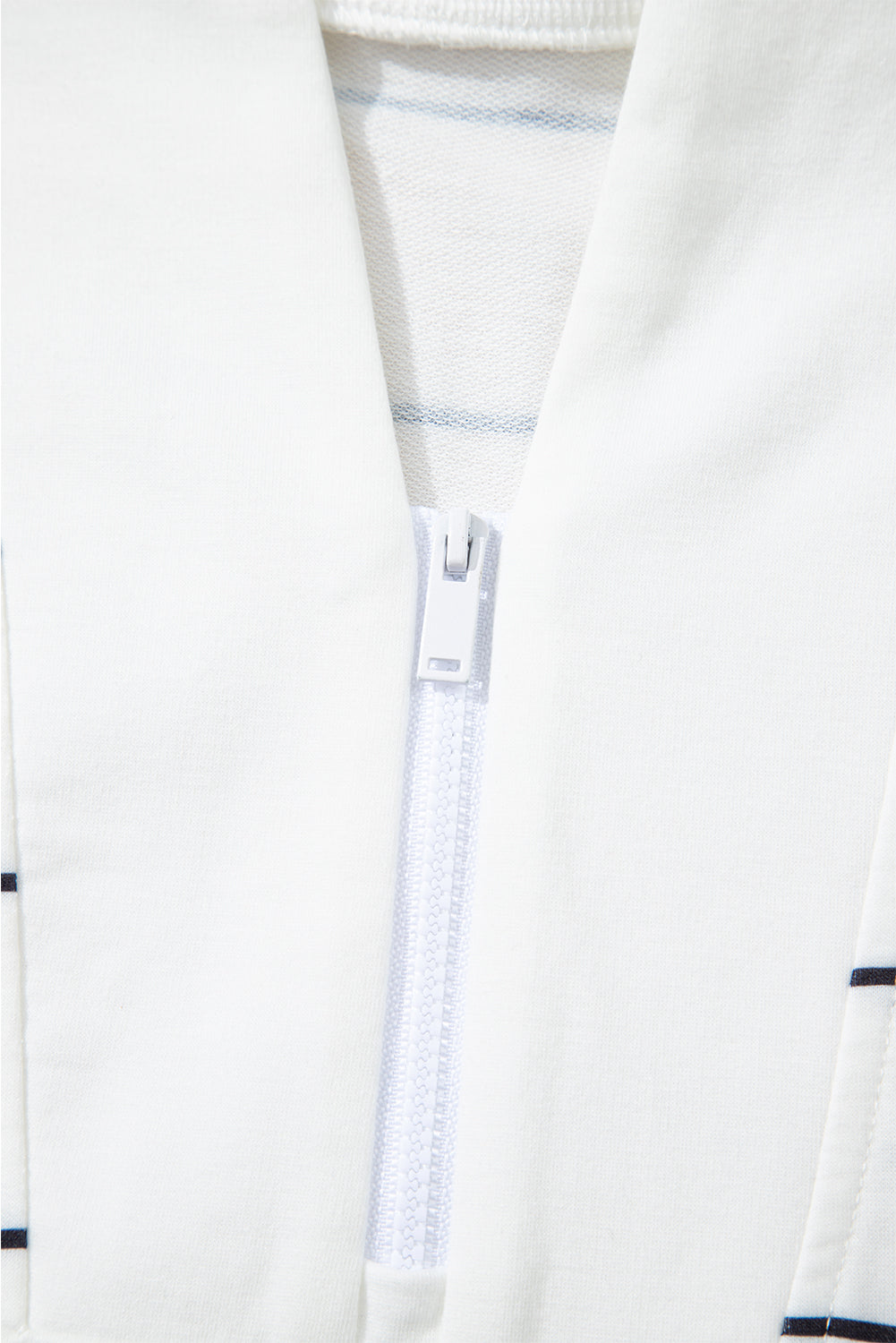Coastal Lines Half-Zip Pullover — Effortlessly Chic, Instantly Cozy