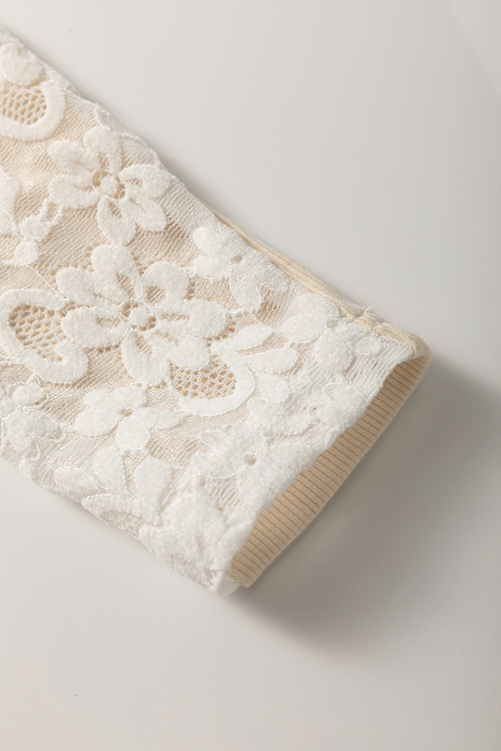 ✨ Luke & Estelle – Lace Embrace Mock Neck Top ✨