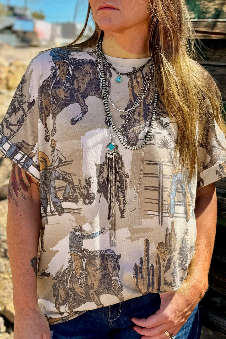 High Noon Rodeo Oversized Tee