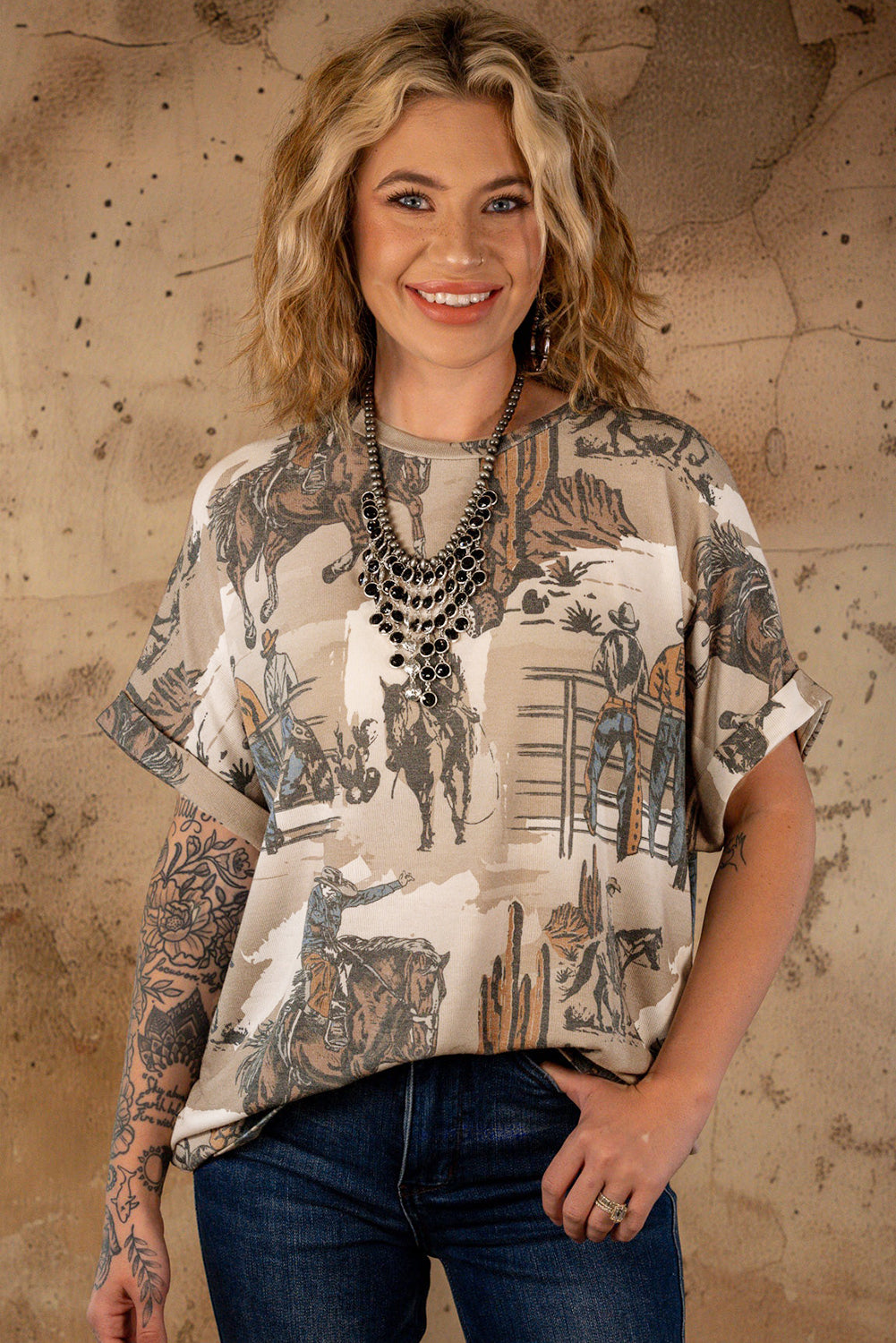 High Noon Rodeo Oversized Tee