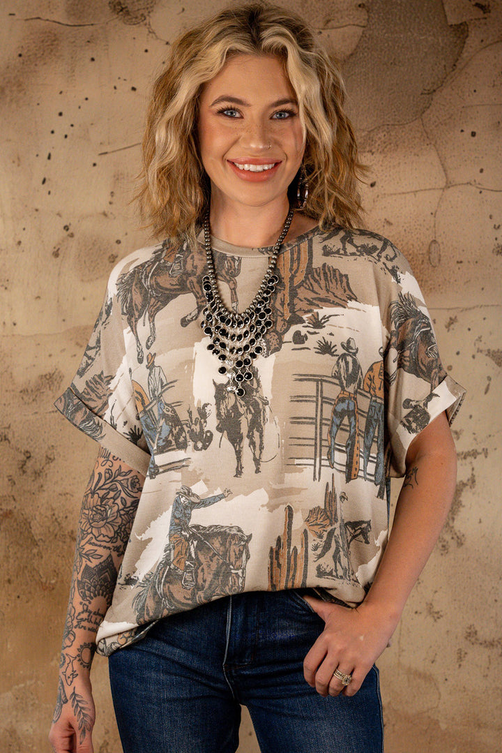 High Noon Rodeo Oversized Tee