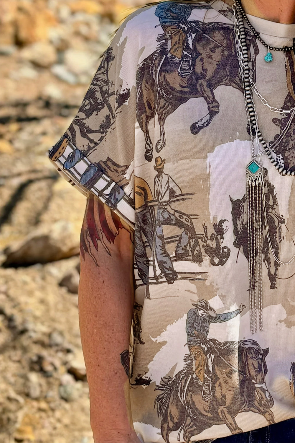 High Noon Rodeo Oversized Tee
