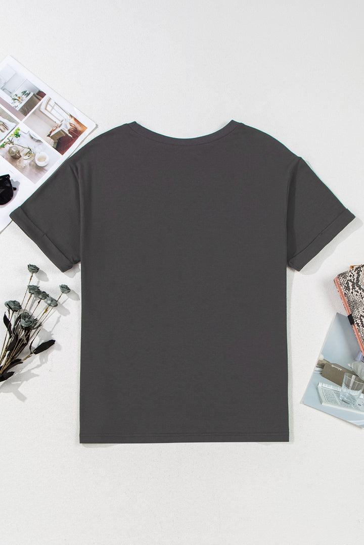 Y’all Star Boots Vintage Graphic Tee – Charcoal 🤠
