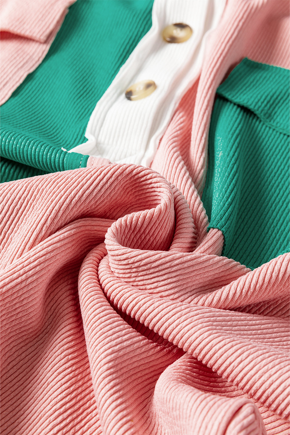 🍨 Sorbet Streets Colorblock Henley Popover
