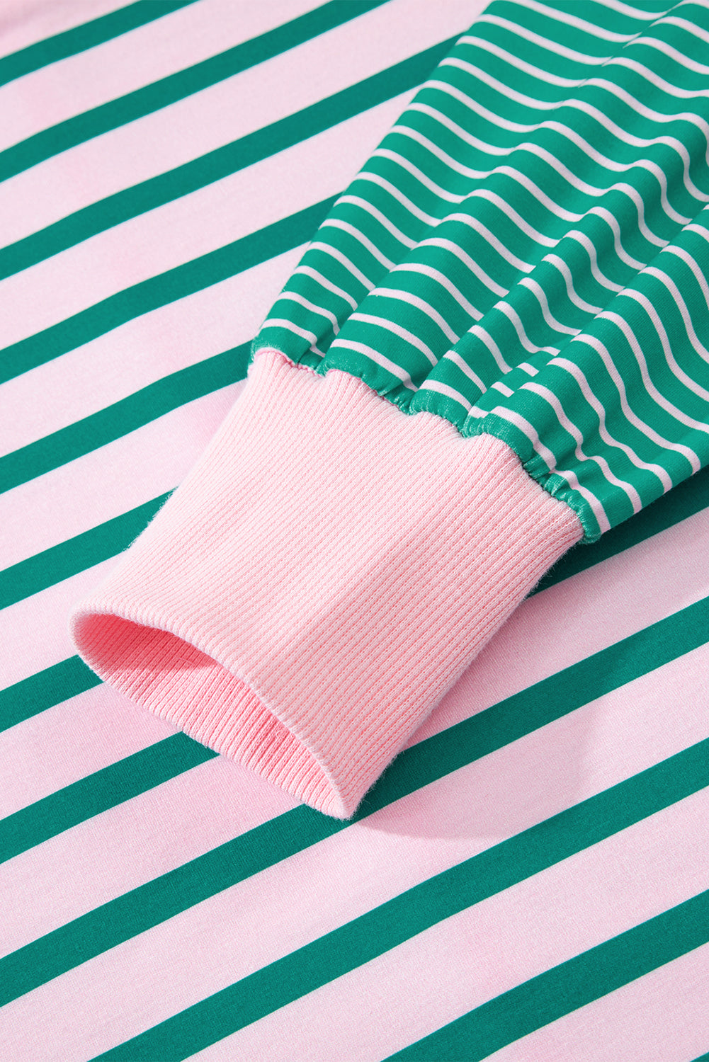 Rally Color-Pop Stripe Sweatshirt