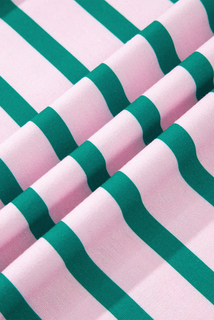 Rally Color-Pop Stripe Sweatshirt