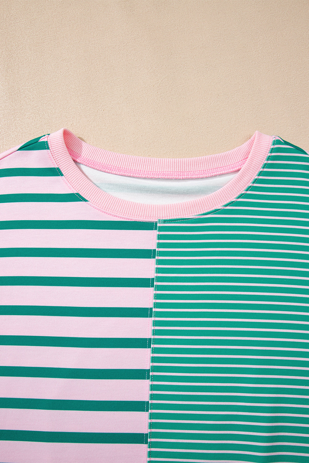 Rally Color-Pop Stripe Sweatshirt