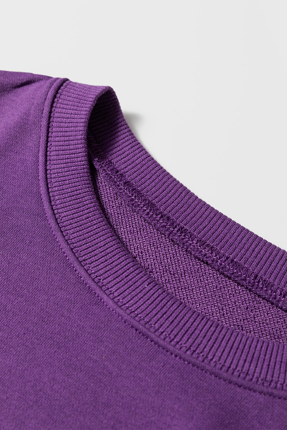 Varsity Vibes Crewneck — Purple Power