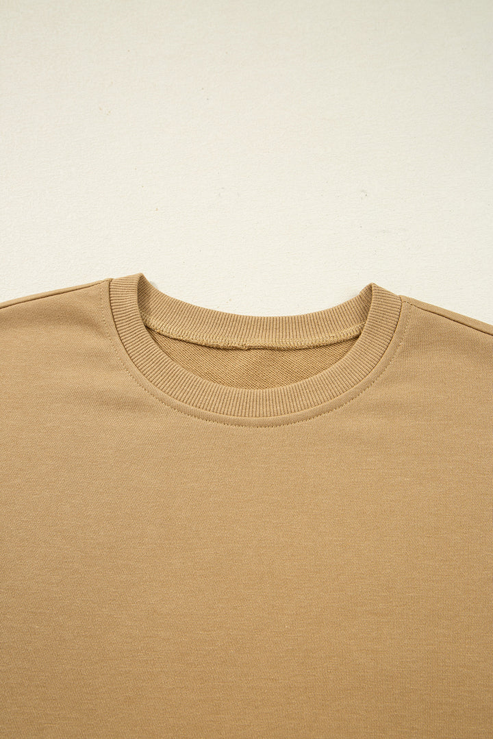 Harvest Mix Sleeve Pullover