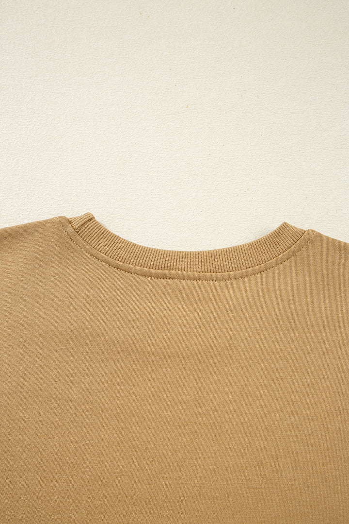Harvest Mix Sleeve Pullover