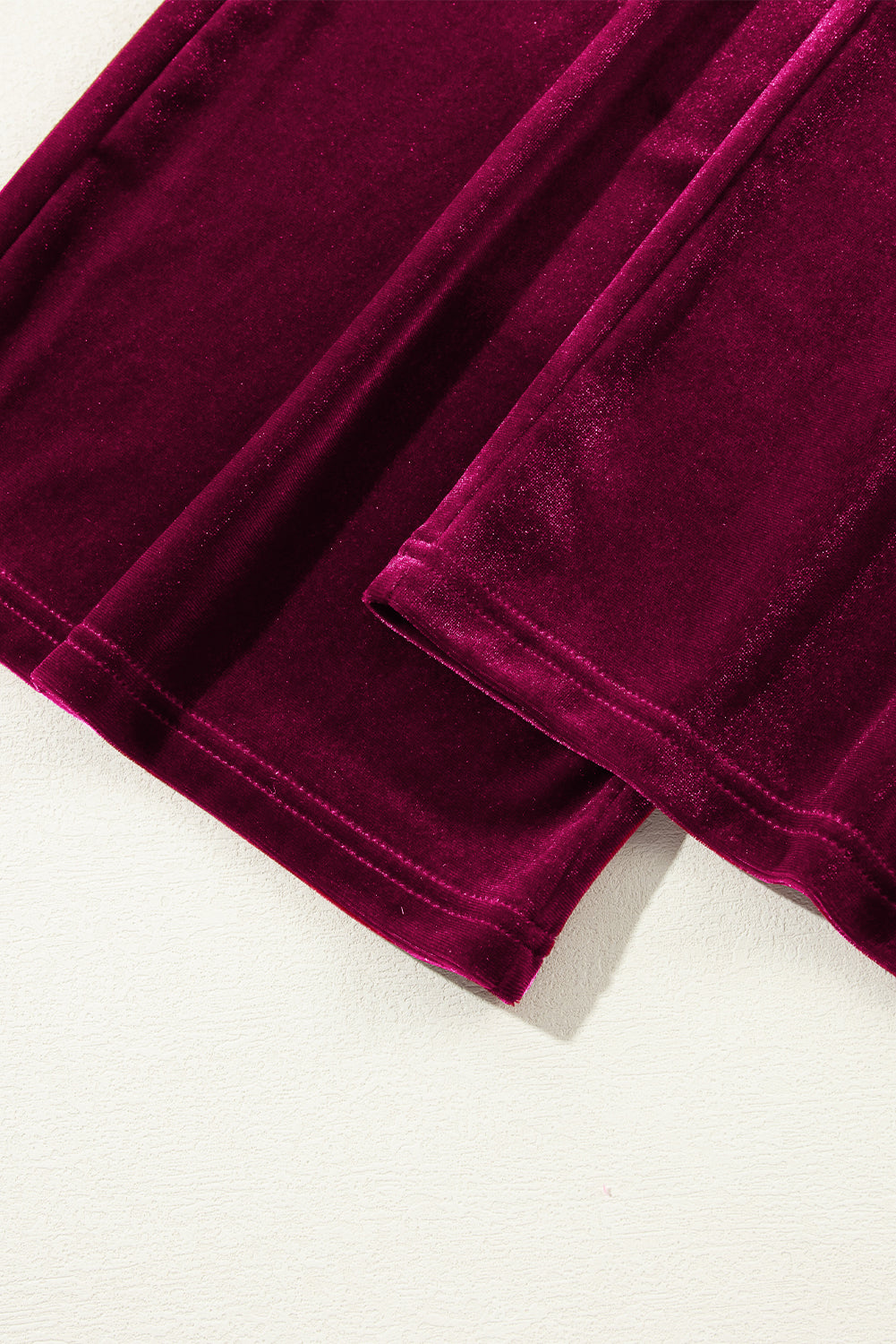 ✨ Luxe Lounge Velvet Wide Leg Pants – Available in Black, Emerald & Wine ✨