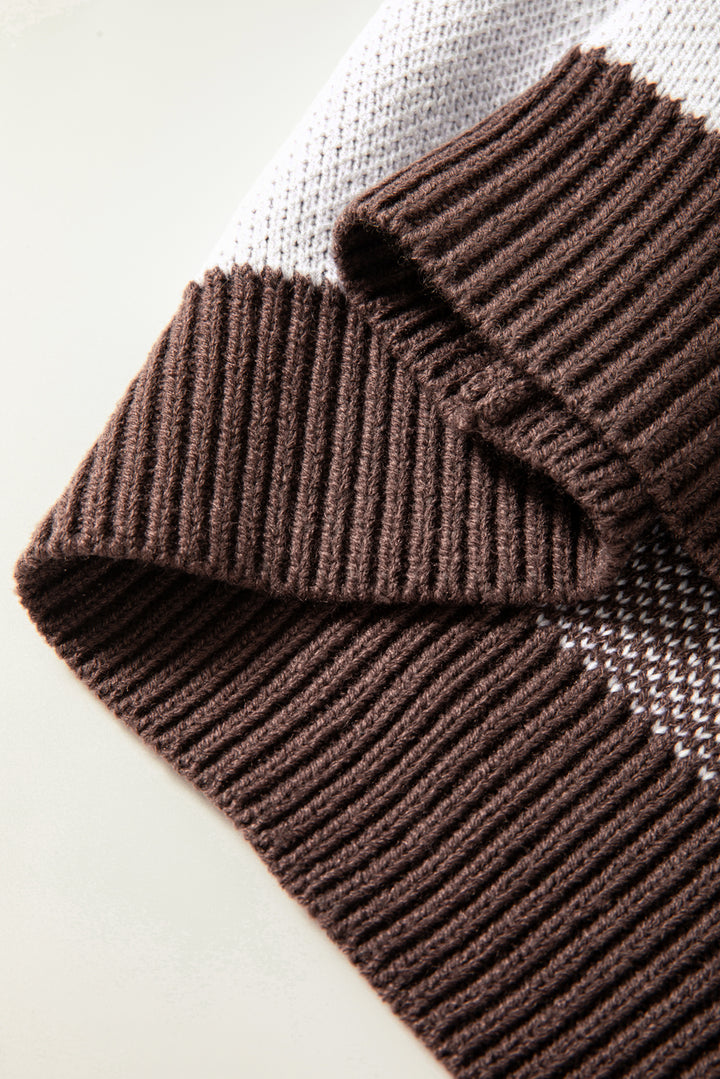 Checkmate Cozy Oversize Sweater