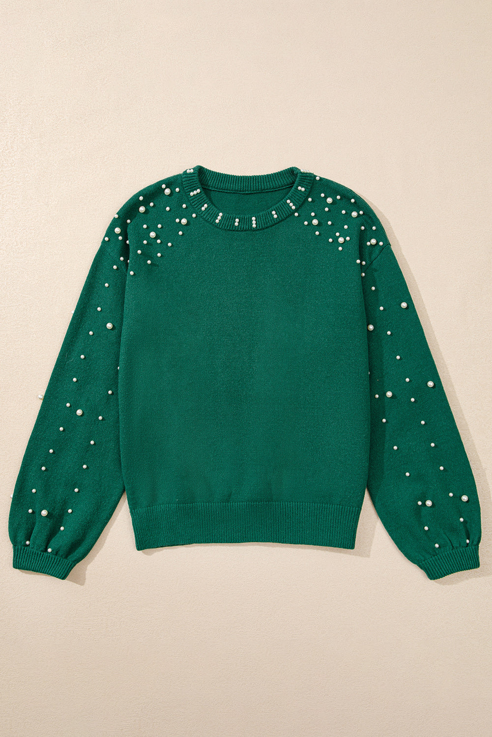 ✨ “Pearl Luxe Cozy Knit Sweater” ✨