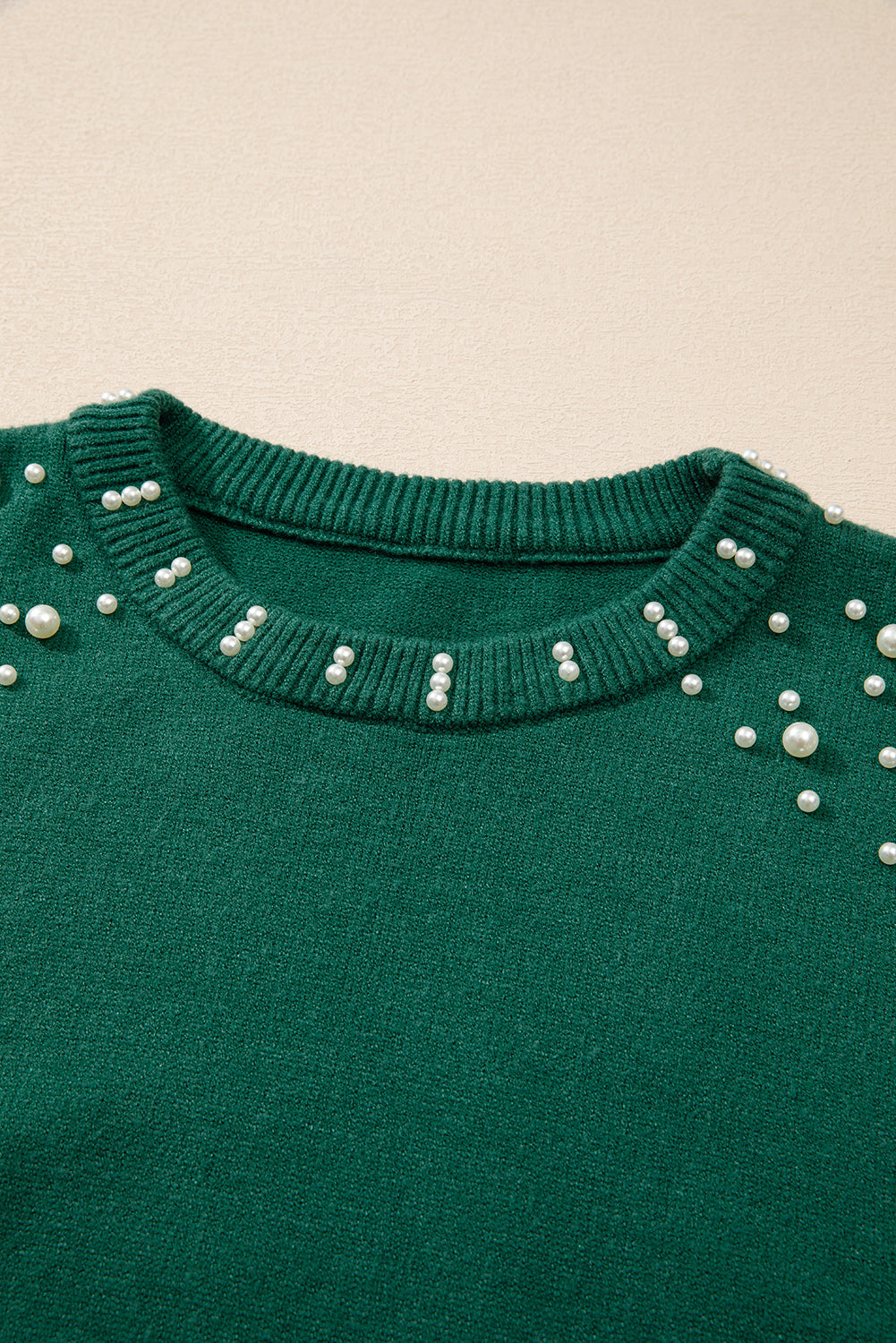 ✨ “Pearl Luxe Cozy Knit Sweater” ✨