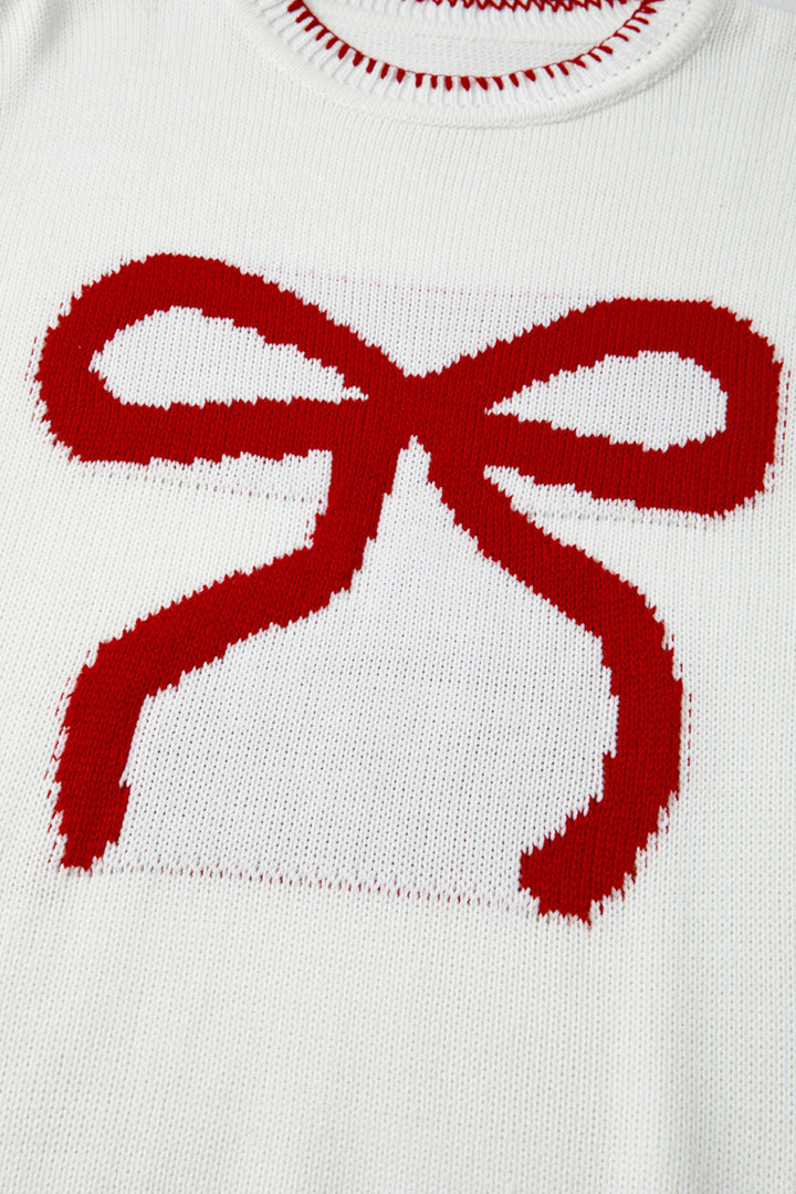 🎀 Luke & Estelle “Wrapped in Joy” Bow Sweater – BHB Boutique EXCLUSIVE 🎀