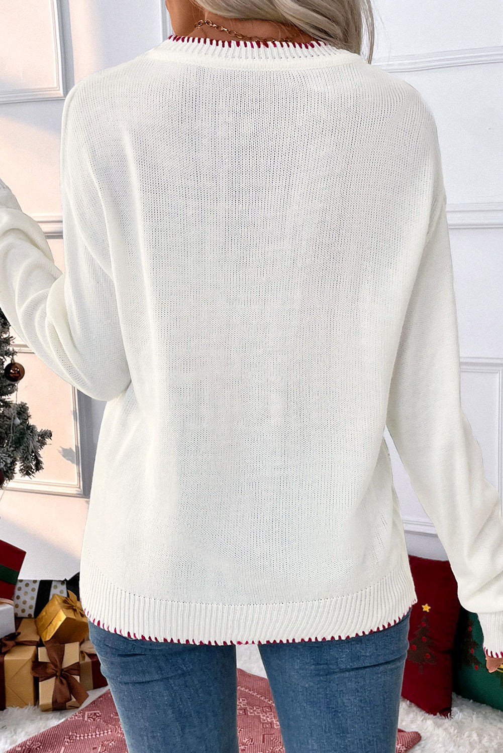 🎀 Luke & Estelle “Wrapped in Joy” Bow Sweater – BHB Boutique EXCLUSIVE 🎀