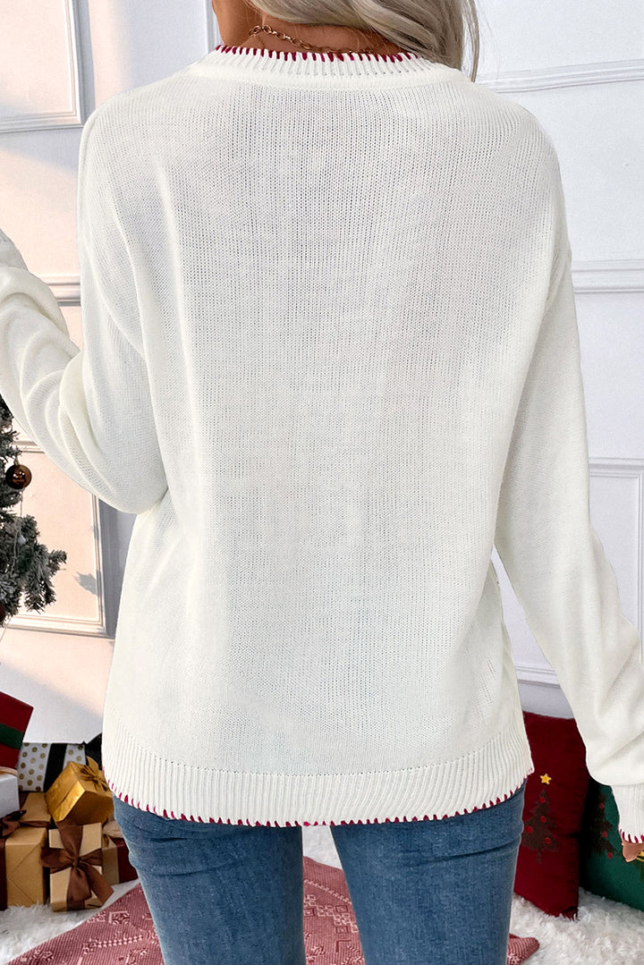 🎀 Luke & Estelle “Wrapped in Joy” Bow Sweater – BHB Boutique EXCLUSIVE 🎀