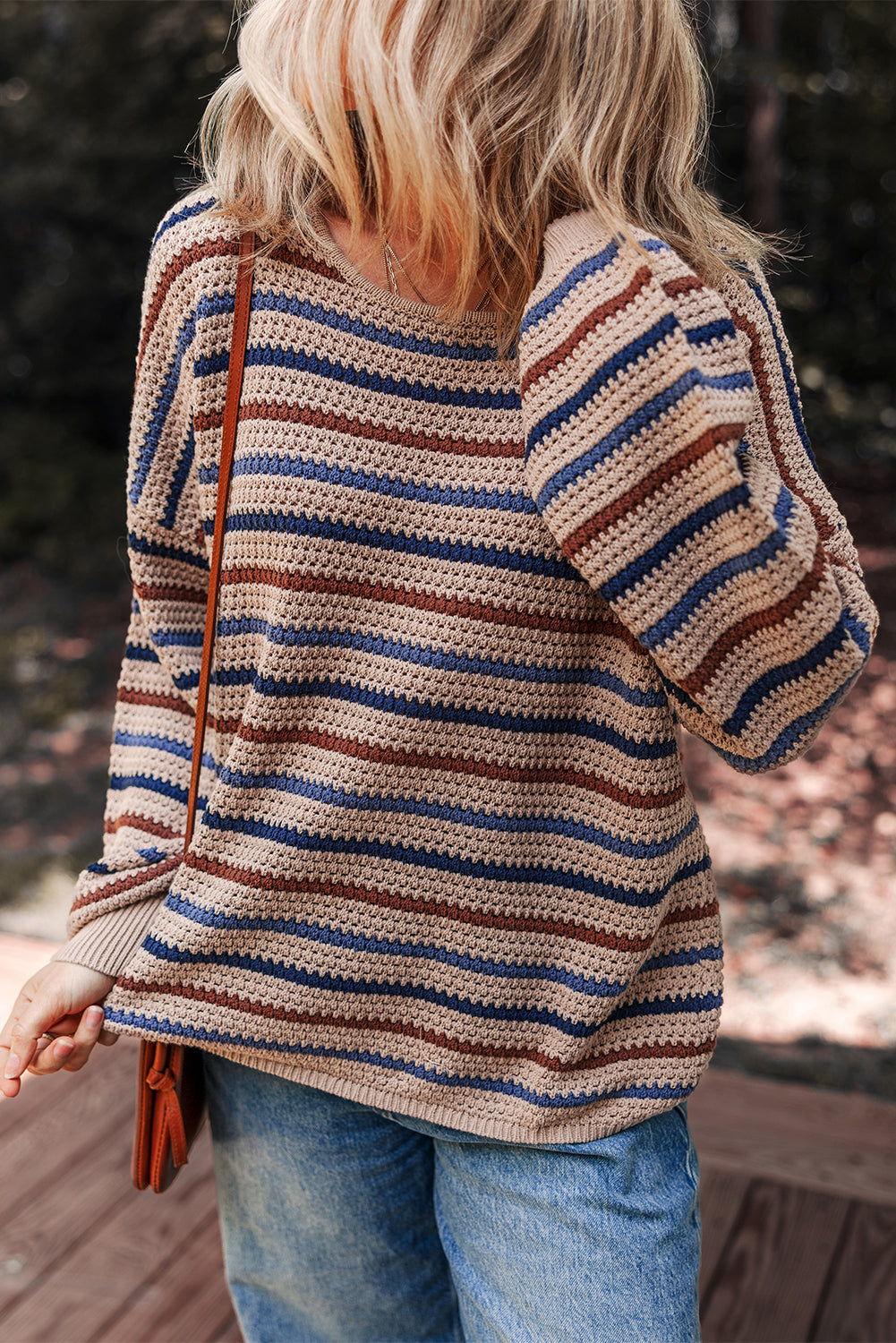 Campfire Cocoa Striped Sweater