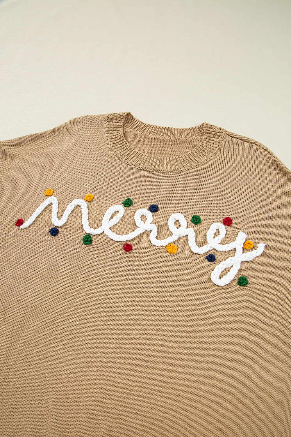 🎄 Luke & Estelle "Merry" Knit Sweater – Holiday Exclusive ✨