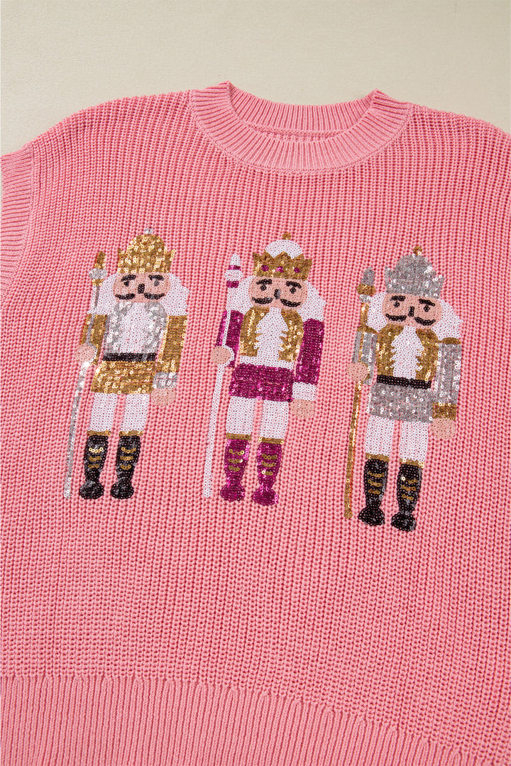 ✨ Luke & Estelle “Sugar Plum Nutcracker Knit Vest” – Holiday Magic in Every Stitch 💖