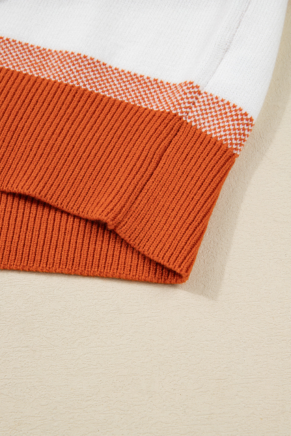 💙🧡 Luke & Estelle “Autumn Skies Striped Sweater” – Cozy, Chic, & Ready to Sell Out! 🍂