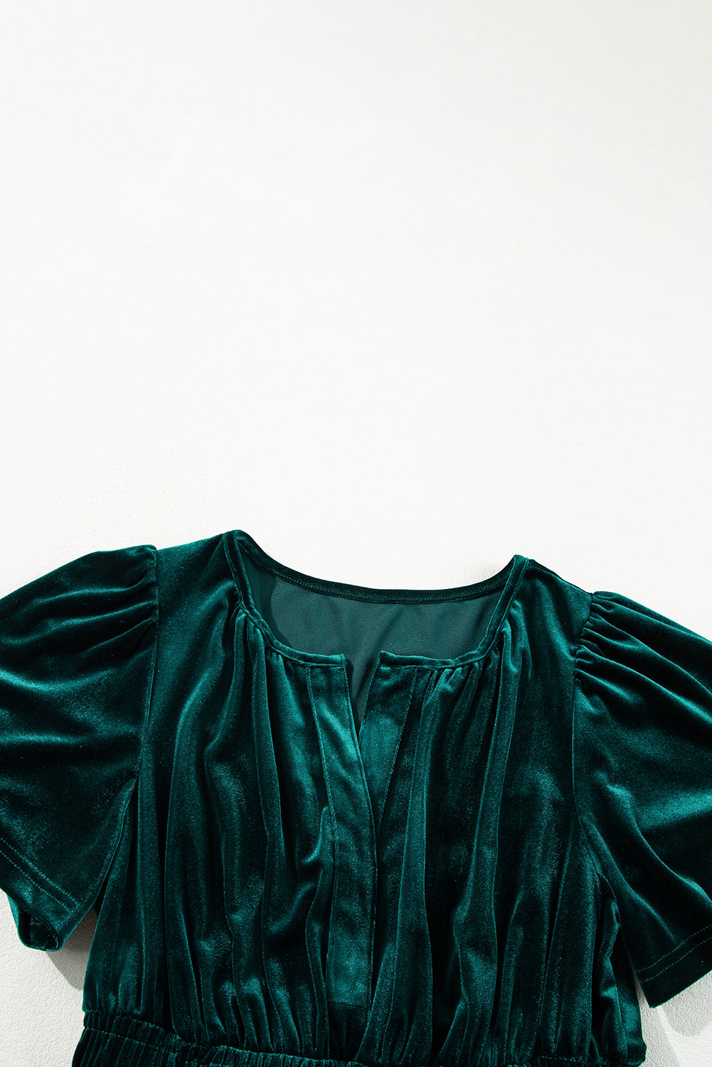 ✨ Enchanted Velvet Elegance Maxi Dress – Emerald Dream ✨