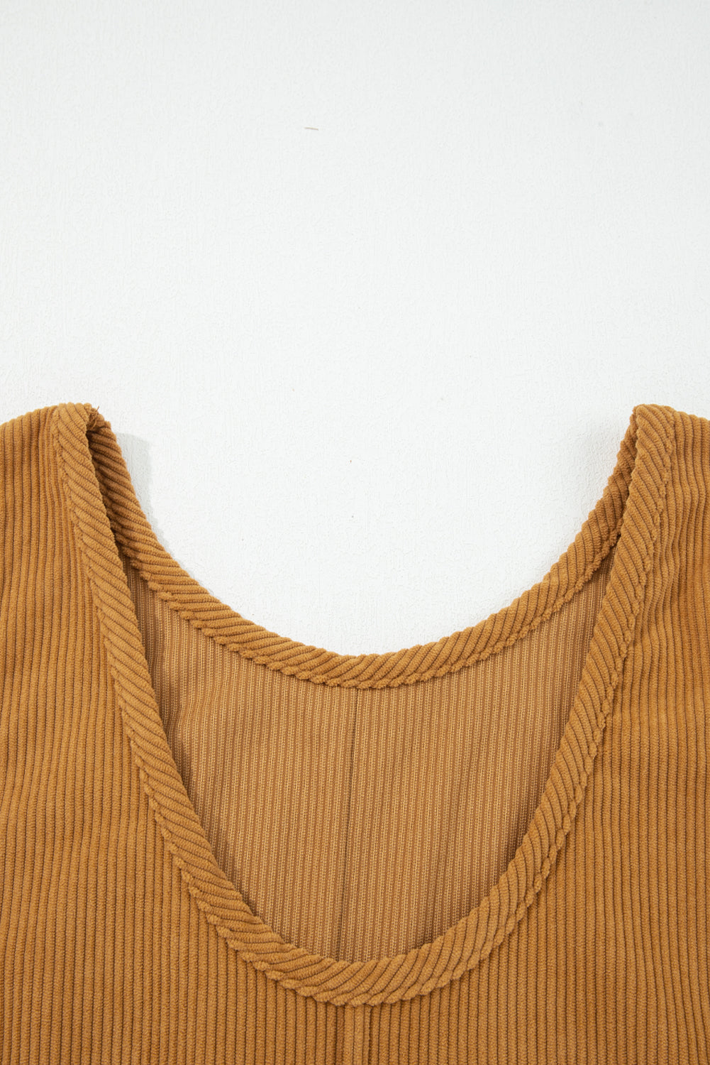 Golden Hour Cord Pinafore Dress (with Pockets!)