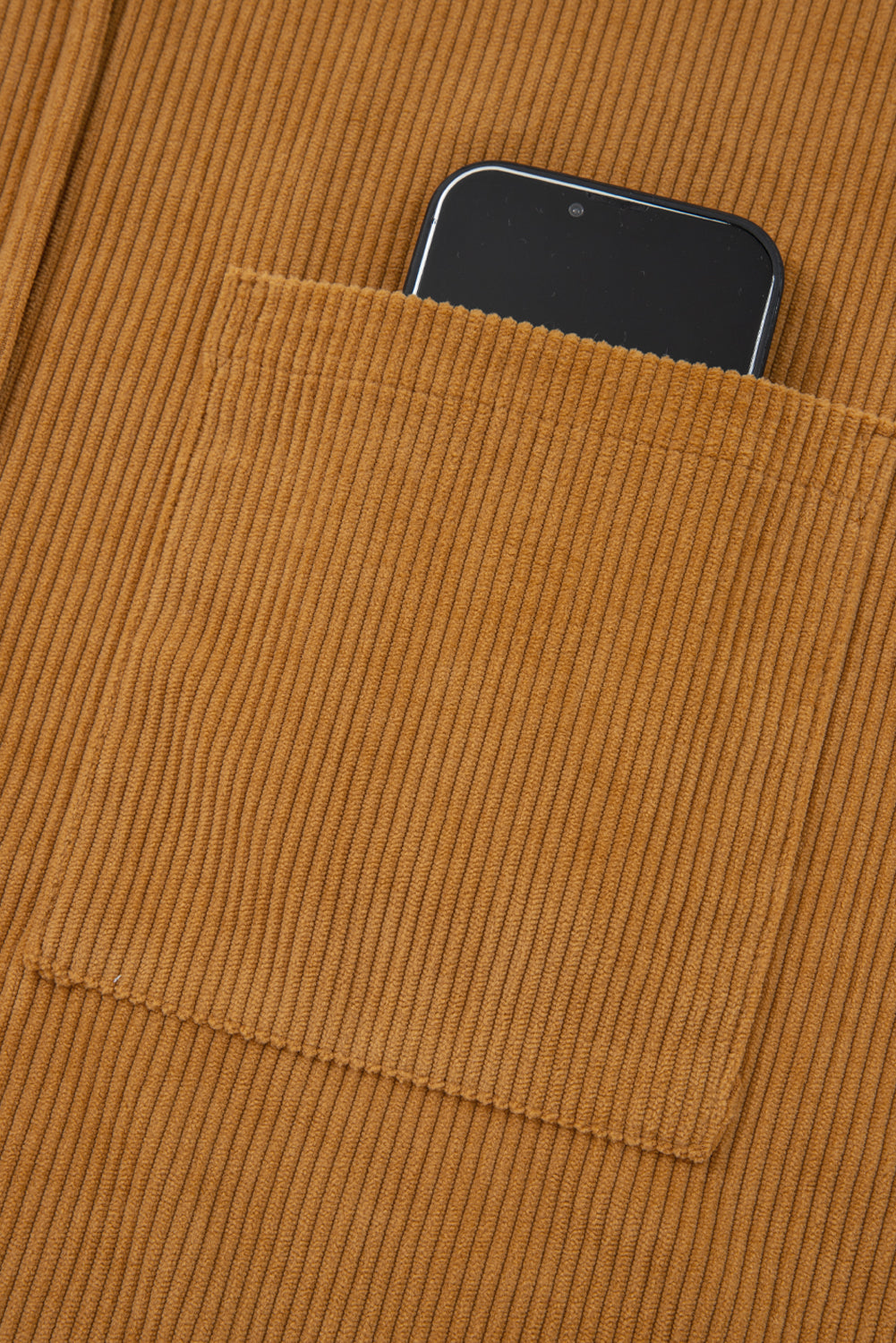 Golden Hour Cord Pinafore Dress (with Pockets!)